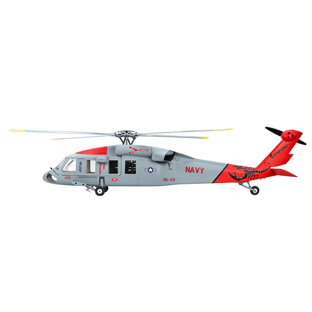 FLYWING UH-60 RTF 2.4G 6CH 470-Class Large Scale GPS Military RC Helicopter Model with ACE Flight Controller - stirlingkit