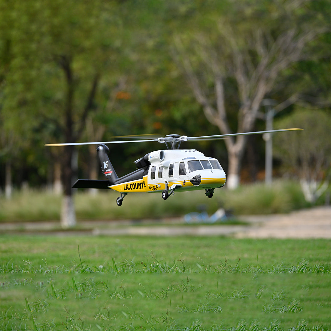 FLYWING UH-60L Black Hawk 2.4G 6CH 470-Class Large Scale RC GPS Helicopter Model with ACE Flight Controller