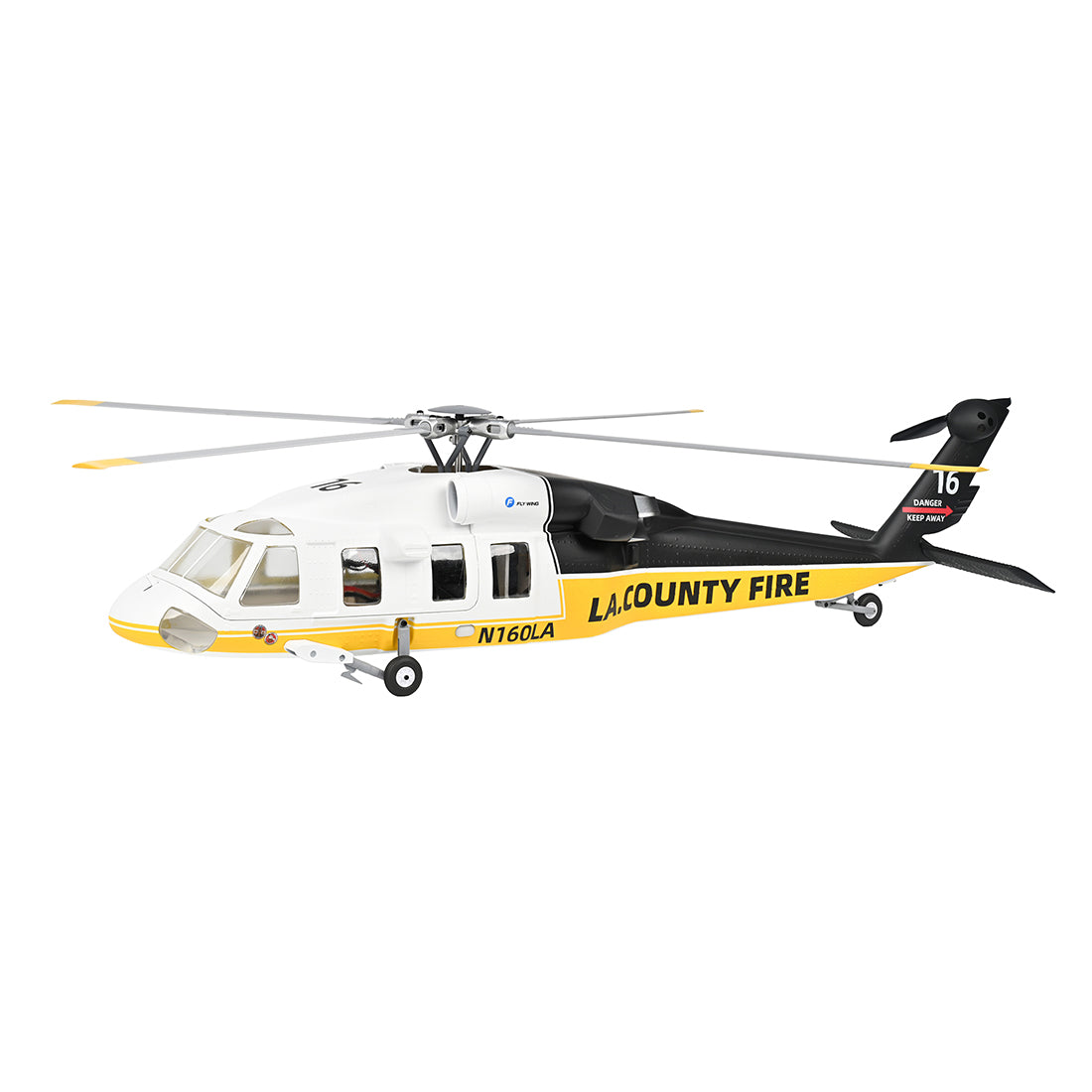 FLYWING UH-60L Black Hawk 2.4G 6CH 470-Class Large Scale RC GPS Helicopter Model with ACE Flight Controller