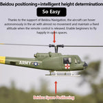 FLYWING UH1-V3 Huey 470-Class RC Helicopter Model 2.4G RC 6CH Electric Airplane - stirlingkit