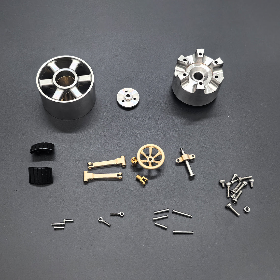 P51 Friction Clutch Pulley Upgrade Kit for OKMO Engine Models - stirlingkit