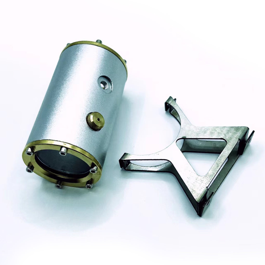 Fuel Tank Coolant Reservoir  for CISON V8 Engine Model - stirlingkit
