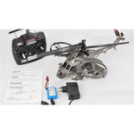 FX066 2.4G 4CH Apache Armed Helicopter Model Military RC Helicopter Model -RTF Version - stirlingkit