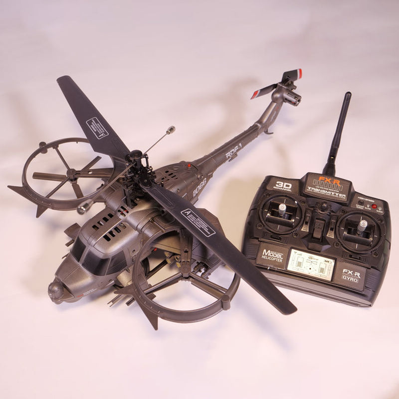 Remote Control Rc Apache Helicopter FX066 4CH Apache Armed