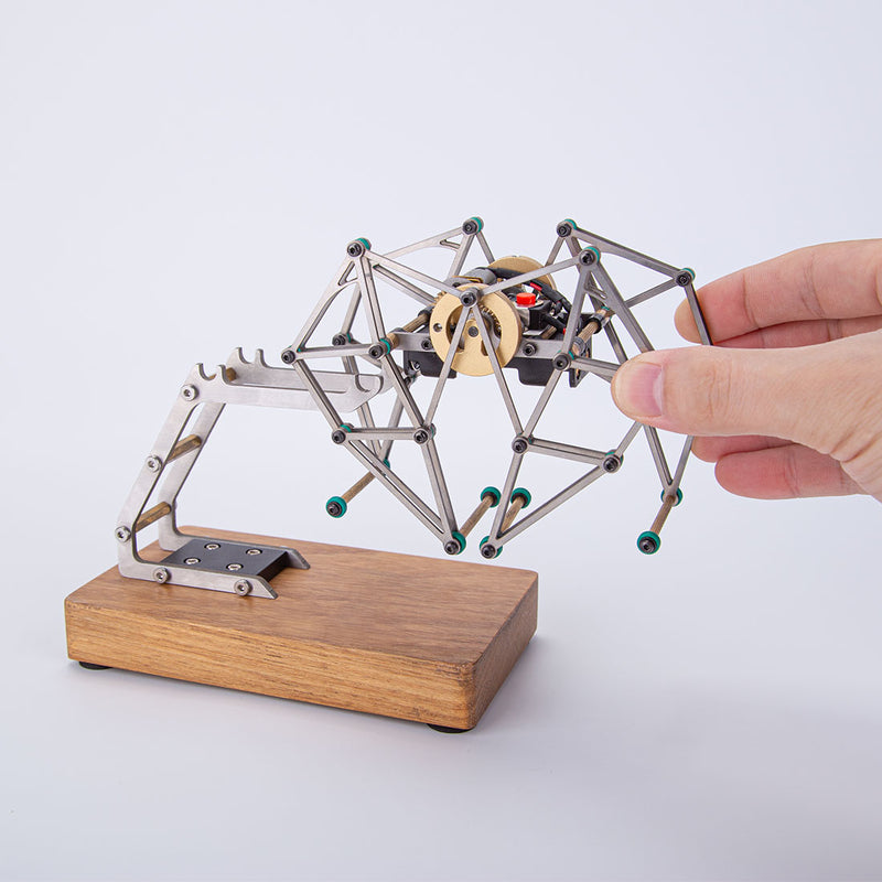 Gear-Driven Lifelike Strandbeest Model Walking Robot Mechanical Model - stirlingkit