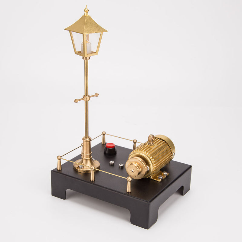 Generator & Streetlight Model Kits for RETROL Miniature Steam Engine - stirlingkit