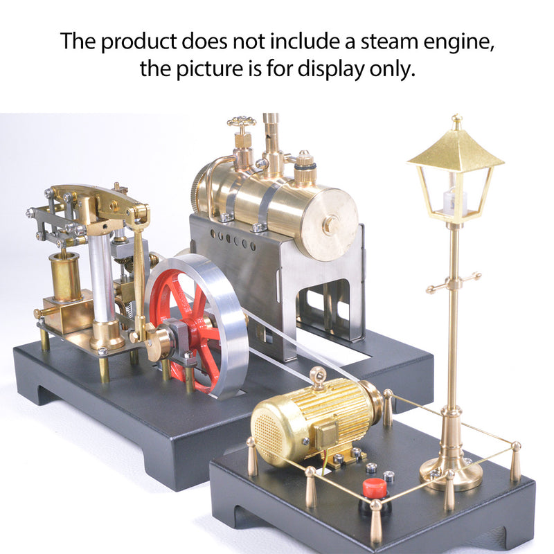 Generator & Streetlight Model Kits for RETROL Miniature Steam Engine - stirlingkit