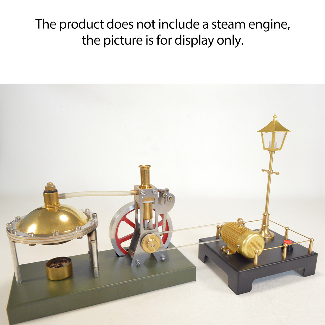 Generator & Streetlight Model Kits for RETROL Miniature Steam Engine - stirlingkit