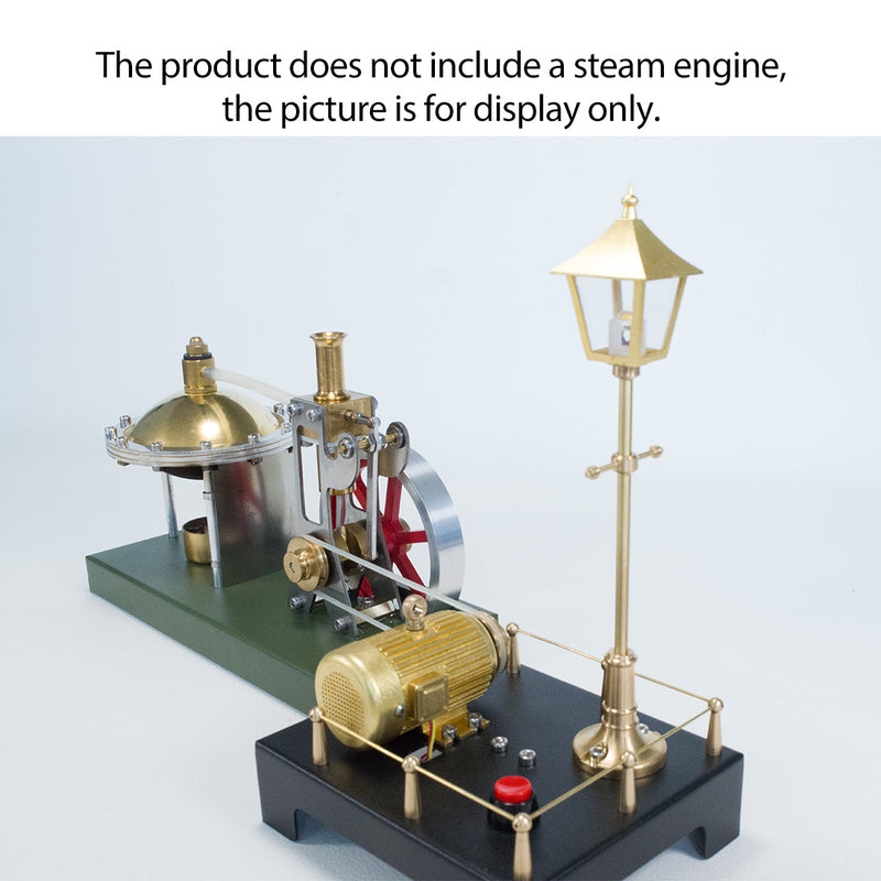 Generator & Streetlight Model Kits for RETROL Miniature Steam Engine - stirlingkit