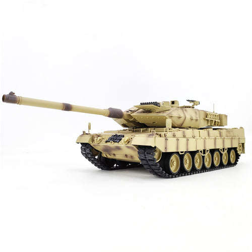 German Leopard 2A7 Main Battle RC Tank Model with Lights Sounds 1/16 2.4G - stirlingkit