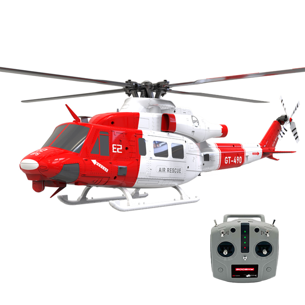 GOOSKY E2 GPS 1:35 UH-1Y VENOM RC Helicopter Air Rescue Aircraft Model RTF New