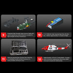 GOOSKY E2 GPS 1:35 UH-1Y VENOM RC Helicopter Air Rescue Aircraft Model RTF New