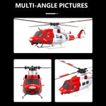 GOOSKY E2 GPS 1:35 UH-1Y VENOM RC Helicopter Air Rescue Aircraft Model RTF New