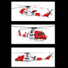 GOOSKY E2 GPS 1:35 UH-1Y VENOM RC Helicopter Air Rescue Aircraft Model RTF New