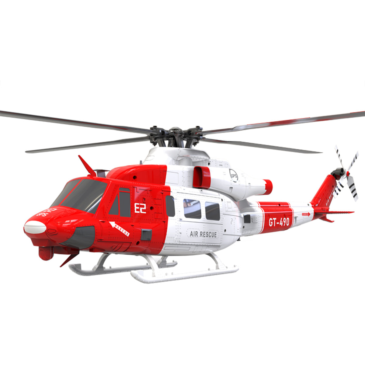 GOOSKY E2 GPS 1:35 UH-1Y VENOM RC Helicopter Air Rescue Aircraft Model RTF New - stirlingkit