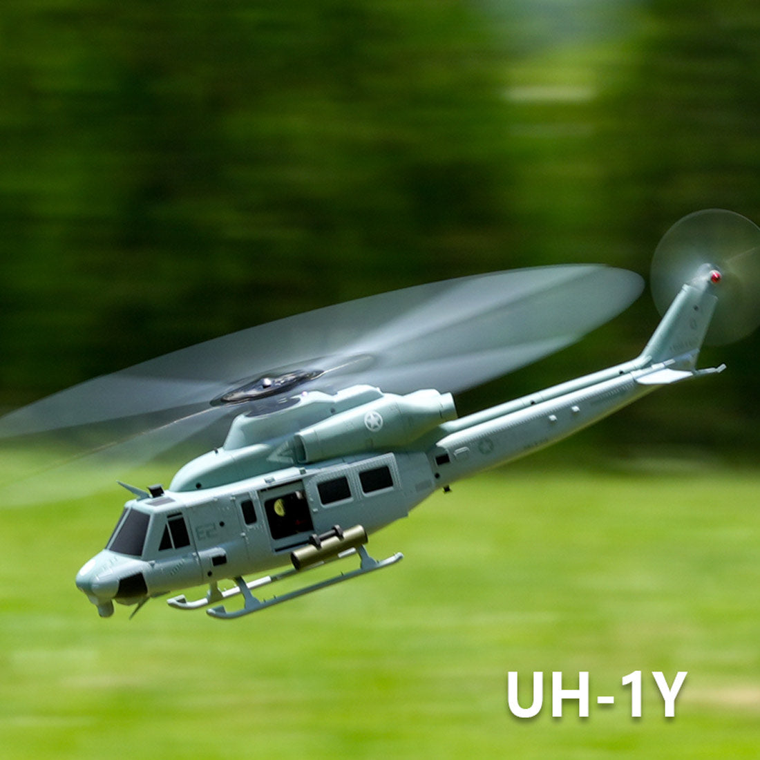 GOOSKY E2 UH-1Y 2.4G 6CH Dual Brushless RC Helicopter BNF / RTF with GTS Flight Control System 1:35 Scale - stirlingkit
