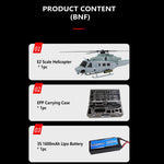 GOOSKY E2 UH-1Y 2.4G 6CH Dual Brushless RC Helicopter BNF / RTF with GTS Flight Control System 1:35 Scale - stirlingkit