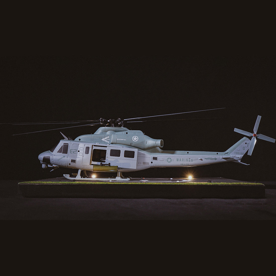 GOOSKY E2 UH-1Y 2.4G 6CH Dual Brushless RC Helicopter BNF / RTF with GTS Flight Control System 1:35 Scale - stirlingkit