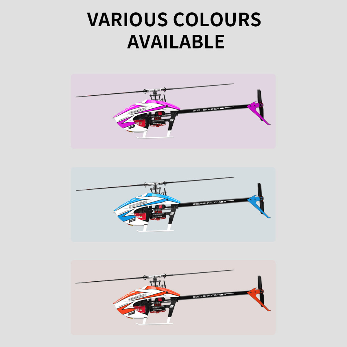 GOOSKY New Legend S2 MAX 2.4G 6CH 3D Stunt RC Helicopter Model RTF for Beginner