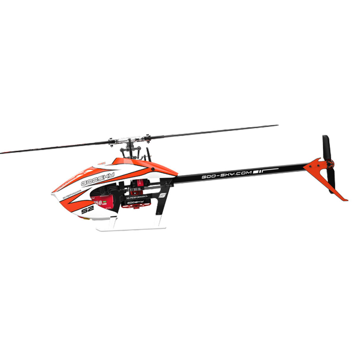 GOOSKY New Legend S2 MAX 2.4G 6CH 3D Stunt RC Helicopter Model RTF for Beginner - stirlingkit