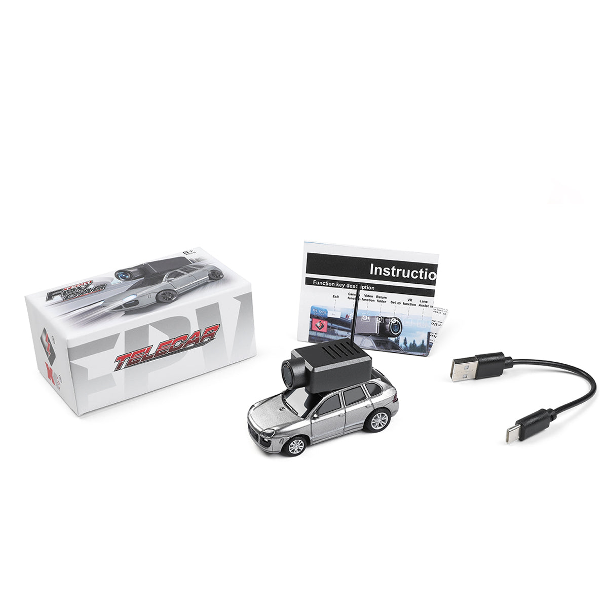 WL Fully Functional MICRO RC Car With FPV World Smallest RC Car 1/64 APP-Controlled - stirlingkit