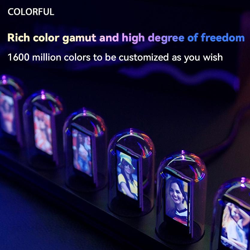 H401 Retro Nixie Tube Clock DIY Analog Digital Tube Clock