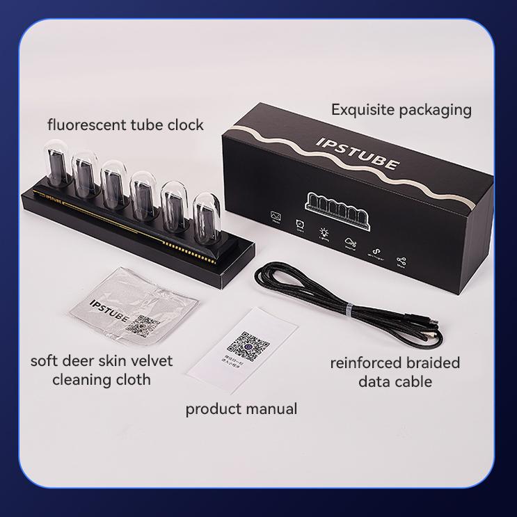 H401 Retro Nixie Tube Clock DIY Analog Digital Tube Clock