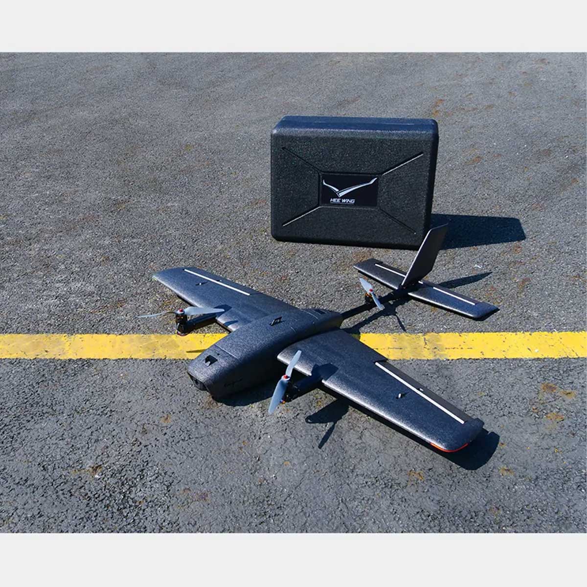 HEEWING Cruza T2 VTOL 2.4G EPP Fixed-Wing RC Aircraft with FPV Camera Mount and Flight Controller - stirlingkit