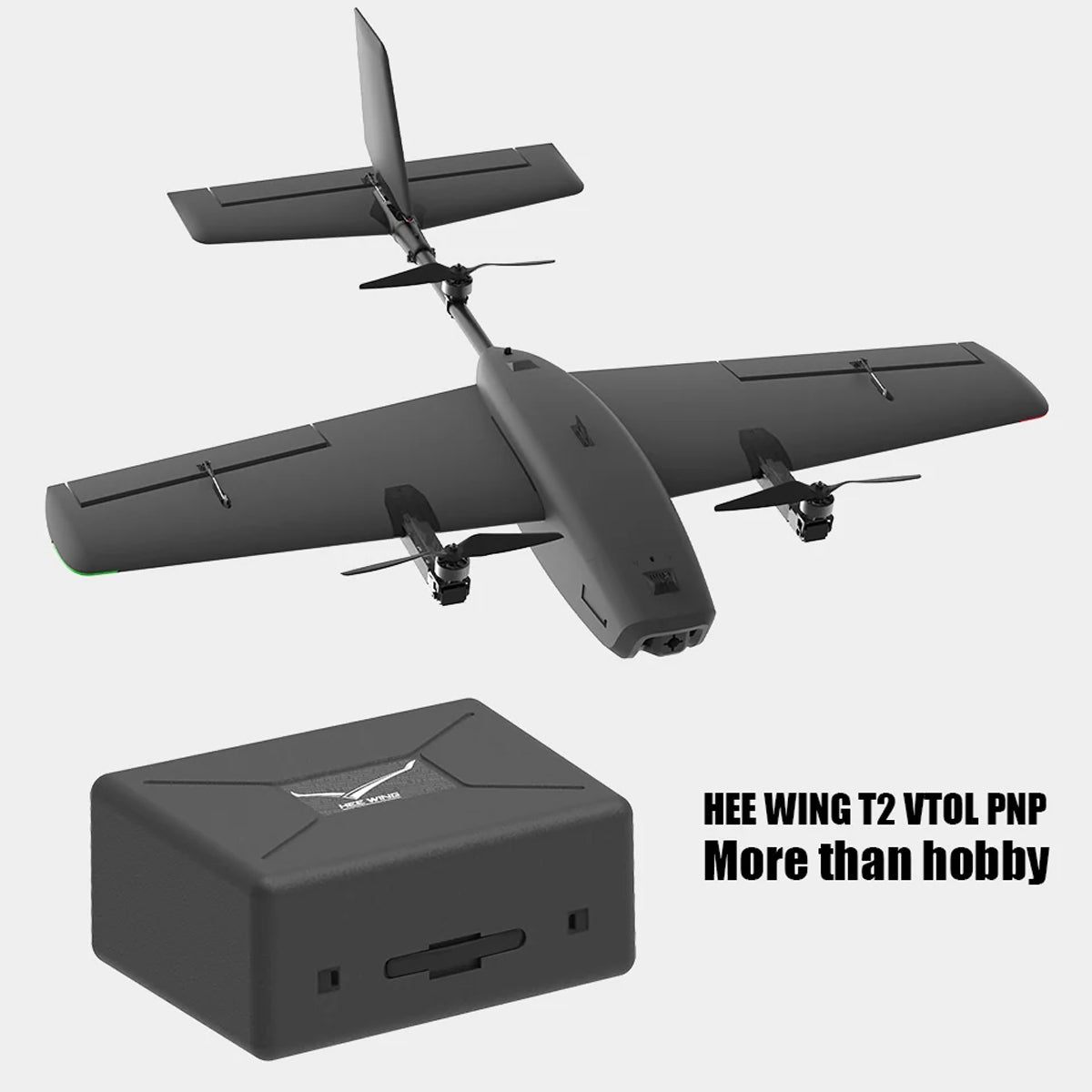 HEEWING Cruza T2 VTOL 2.4G EPP Fixed-Wing RC Aircraft with FPV Camera Mount and Flight Controller - stirlingkit