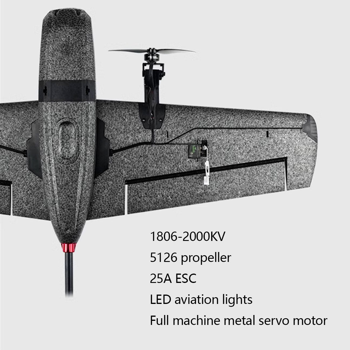 HEEWING Ranger T1 VTOL RC Fixed-Wing Aircraft  – FPV Ready, EPP Wings, Flight Controller Included - stirlingkit
