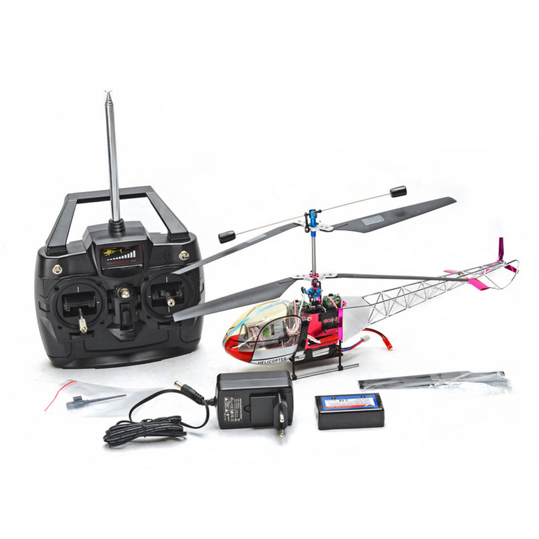 HM5-8 2.4G 4CH Lama RC  Helicopter Model with Dual Rotor for Model Enthusiasts -RTF Version) - stirlingkit