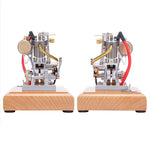 Hoglet V-Twin Engine Four-Stroke Gas Miniature Motorcycle Engine with Pedal Start H08 - stirlingkit