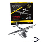 Hughes H-4 3D Metal Mechanical Plane Assembly Model Building Kit for Aviation Lovers
