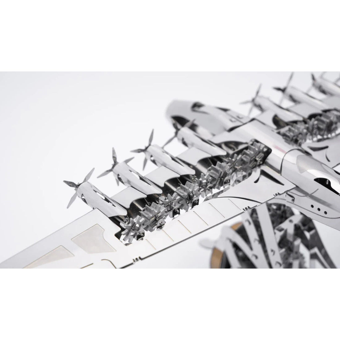 Hughes H-4 3D Metal Mechanical Plane Assembly Model Building Kit for Aviation Lovers - stirlingkit