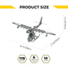 Hughes H-4 3D Metal Mechanical Plane Assembly Model Building Kit for Aviation Lovers