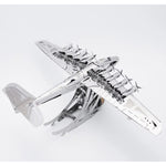 Hughes H-4 3D Metal Mechanical Plane Assembly Model Building Kit for Aviation Lovers