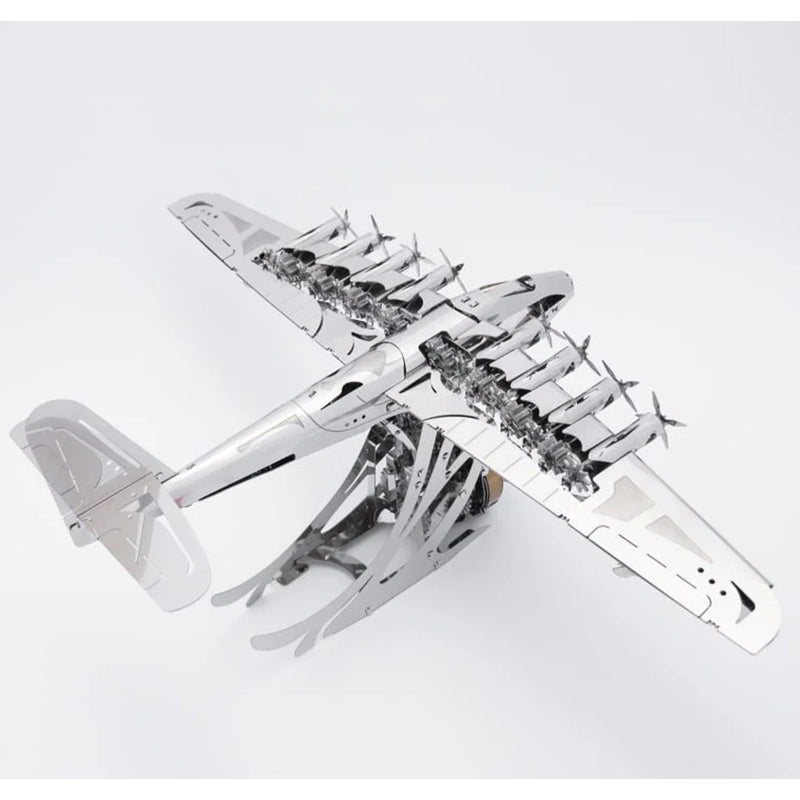 Hughes H-4 3D Metal Mechanical Plane Assembly Model Building Kit for Aviation Lovers