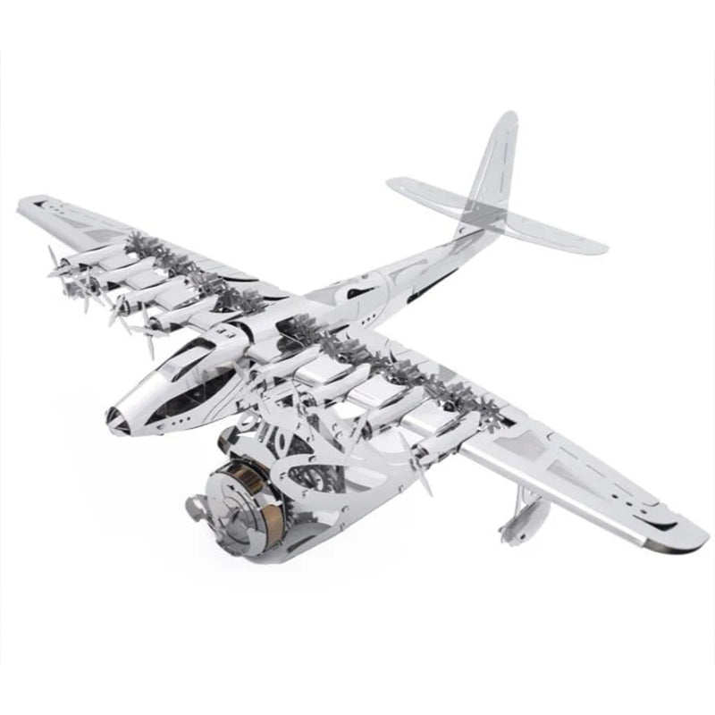 Hughes H-4 3D Metal Mechanical Plane Assembly Model Building Kit for Aviation Lovers