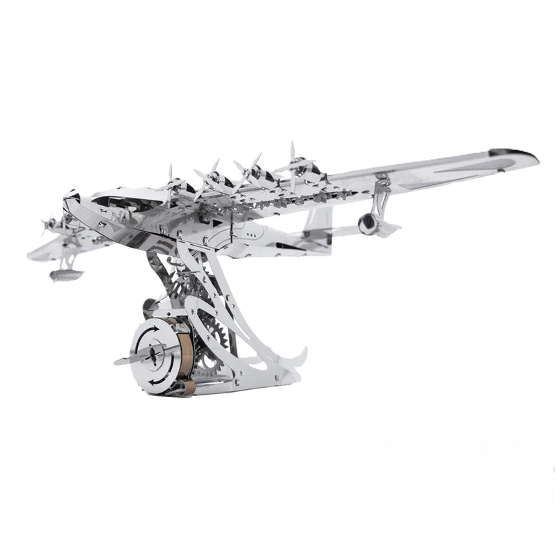 Hughes H-4 3D Metal Mechanical Plane Assembly Model Building Kit for Aviation Lovers