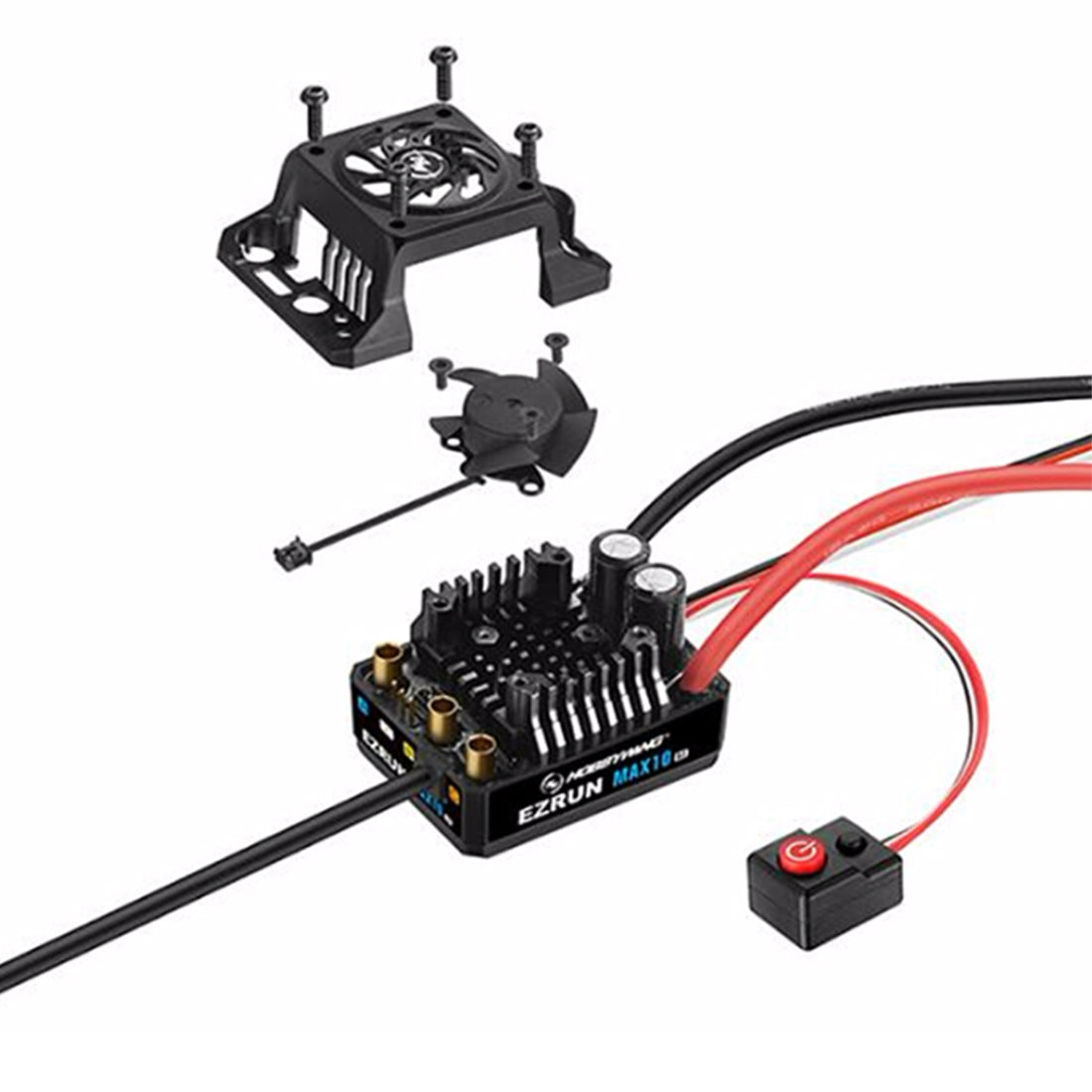HW EzRun MAX10 G2+3652 G3  Sensored Brushless Power Kit with Extension Wire ESC Motor Set for Capo U4 CD 1582X Queen - stirlingkit