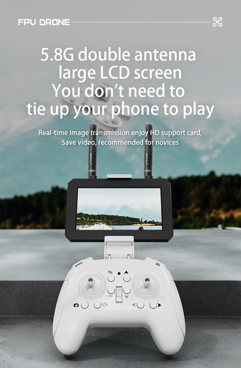 IDMDM104G Mini 2.4G RC Racing Drone with FPV Live Transmission - Stirlingkit