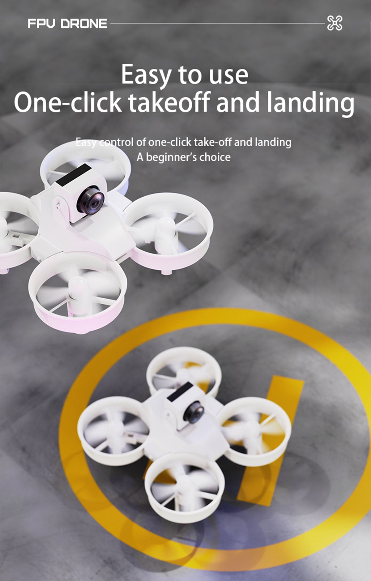 IDMDM104G Mini 2.4G RC Racing Drone with FPV Live Transmission - stirlingkit