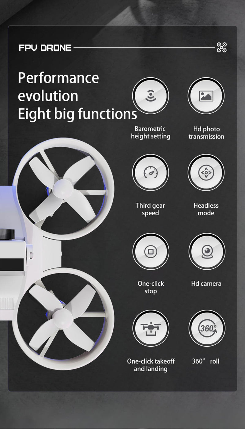 IDMDM104G Mini 2.4G RC Racing Drone with FPV Live Transmission - Stirlingkit