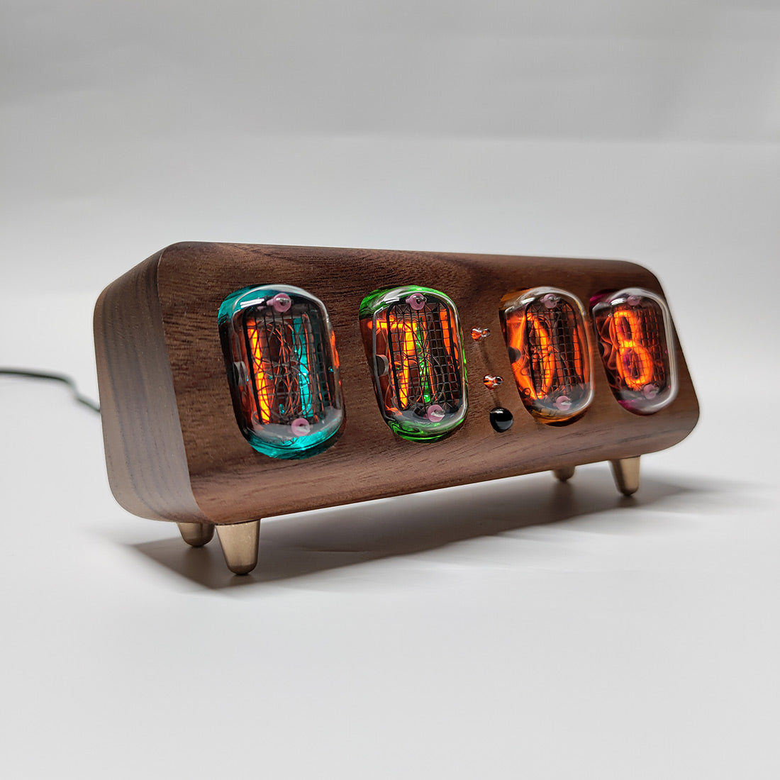 IN12 Nixie Tube Clock Minimalist Bluetooth Alarm Clock - stirlingkit