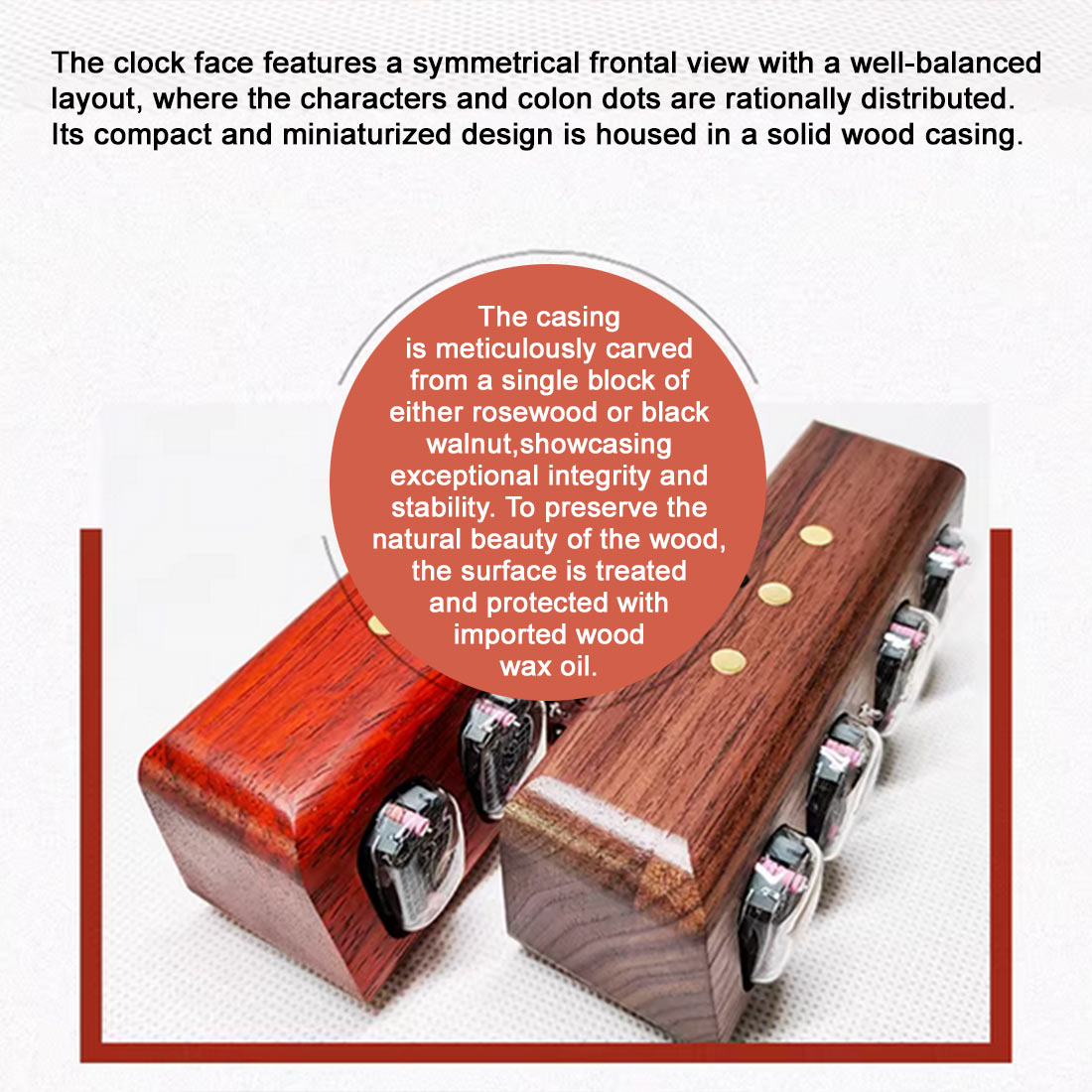 IN12 Nixie Tube Clock Minimalist Bluetooth Alarm Clock - stirlingkit