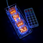 IN12 Nixie Tube Clock Soviet Cyberpunk Digital Display Watch - stirlingkit