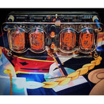 IN12 Nixie Tube Clock Soviet Cyberpunk Digital Display Watch - stirlingkit