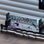 IV18 Vacuum Fluorescent Tube Clock Cyberpunk NIXIE Tube Dislay Watch - stirlingkit