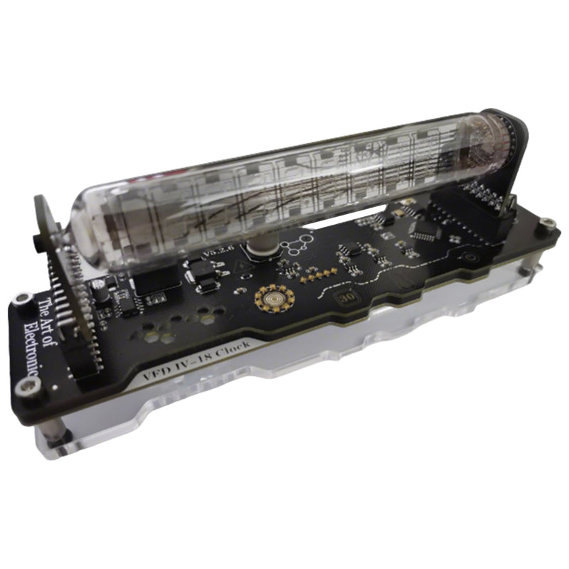 IV18 Vacuum Fluorescent Tube Clock Cyberpunk NIXIE Tube Dislay Watch - stirlingkit