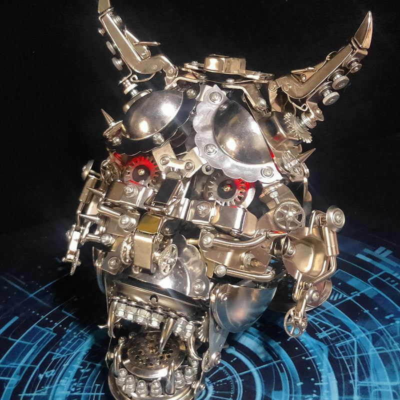Japanese Hannya Mask 3D DIY Metal Art Kits - stirlingkit